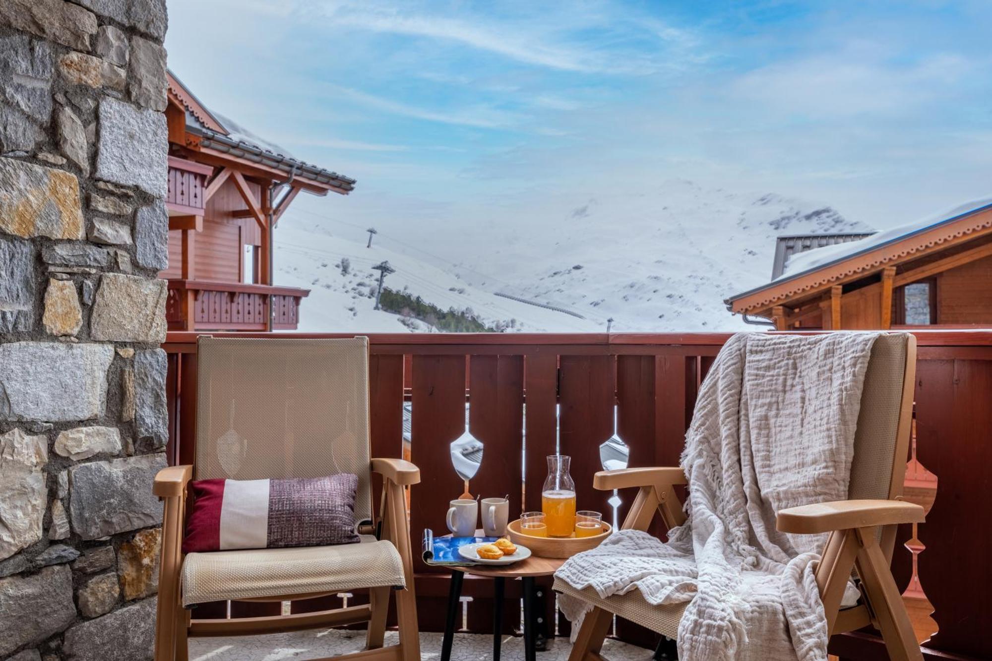 Les Menuires Residence Pierre & Vacances Premium Les Alpages De Reberty المظهر الخارجي الصورة