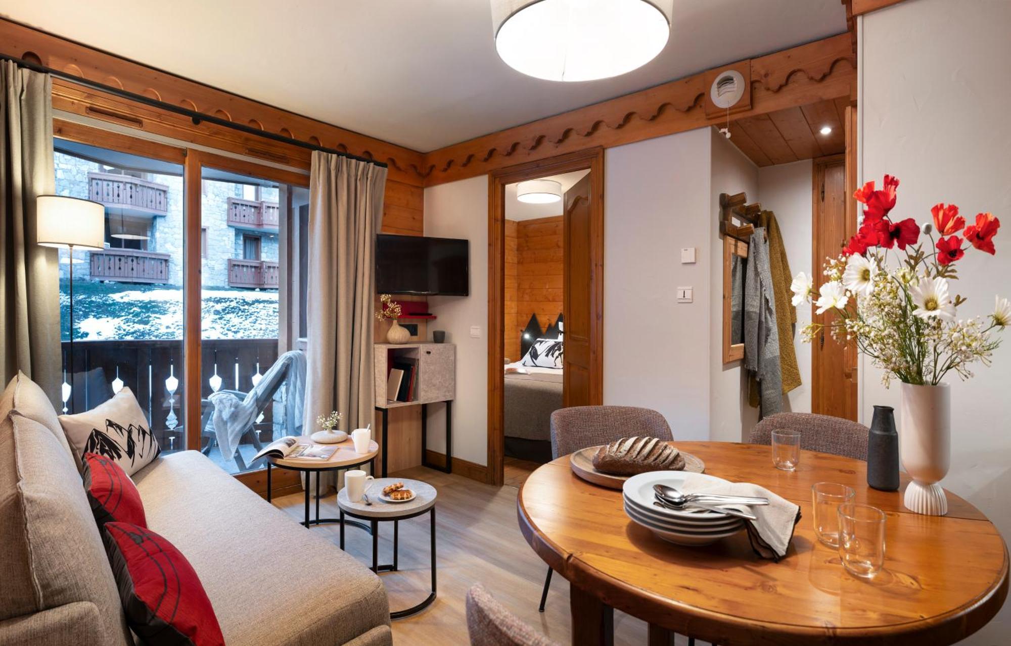 Les Menuires Residence Pierre & Vacances Premium Les Alpages De Reberty المظهر الخارجي الصورة