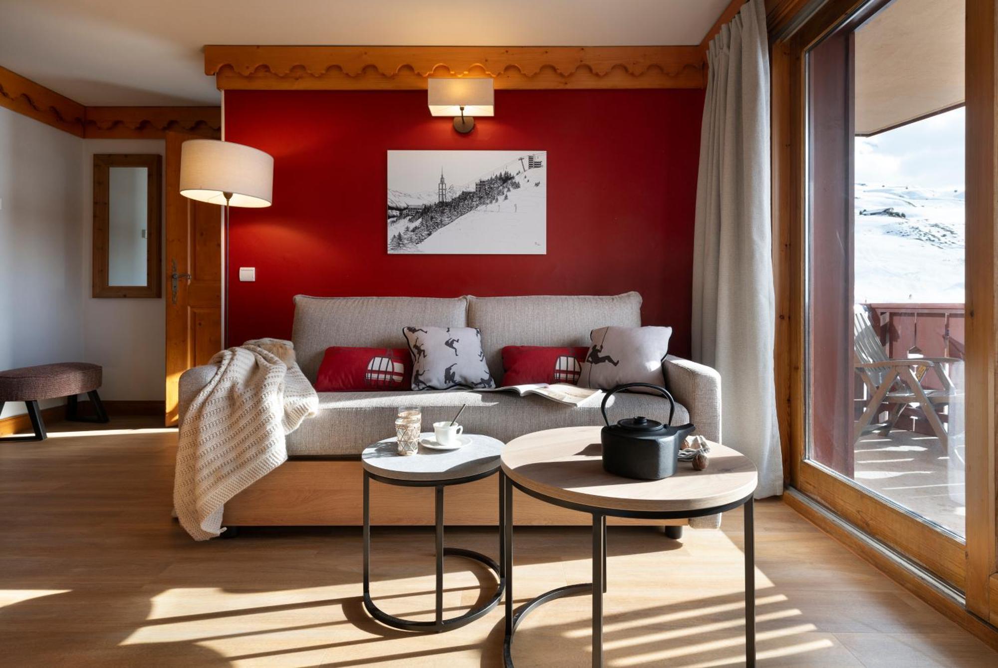 Les Menuires Residence Pierre & Vacances Premium Les Alpages De Reberty المظهر الخارجي الصورة