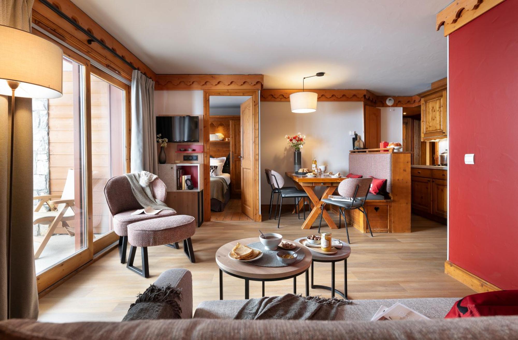 Les Menuires Residence Pierre & Vacances Premium Les Alpages De Reberty المظهر الخارجي الصورة